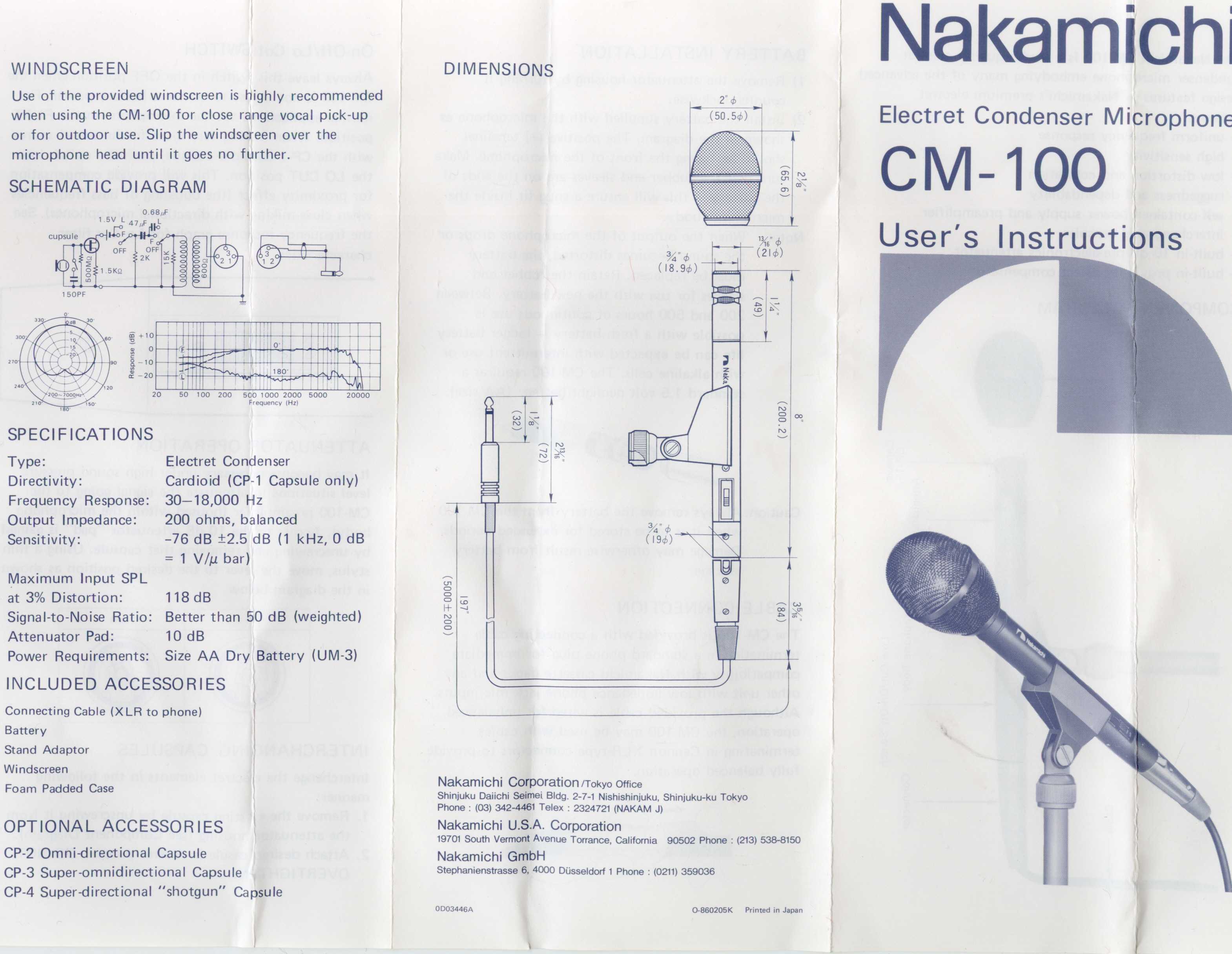 Nak-cm100manfront